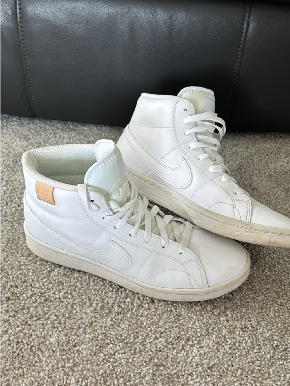 Nike White High-Top Women’s Sneakers